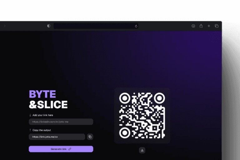 Byte & Slice mockup